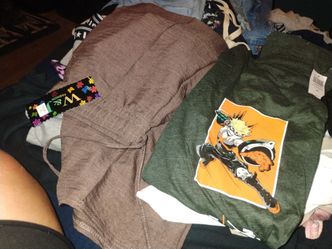 There are 23 clothes all new different sizes