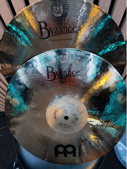 Meinl Byzance Polyphonic Brilliant Cymbals – brand new mint condition!!