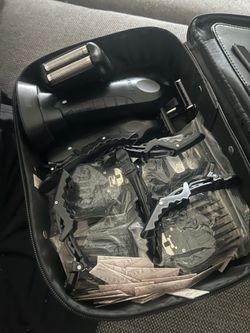 Barber kit with bape cape
