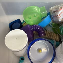 Hamster Cage And Accessories 