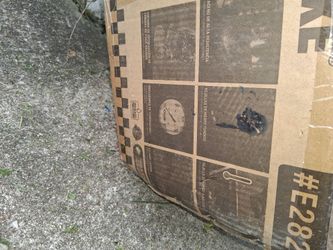 Brand new grill with firebox