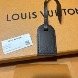 Authentic Louis Vuitton Luggage Tag Small