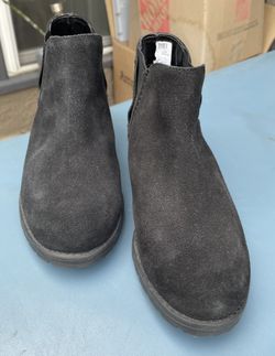 Clarks Leather Ankle Boots 8.5 Size