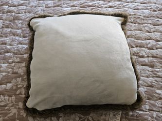 pillow faux fur