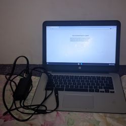 Chromebook And Charger 