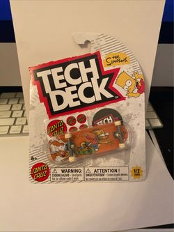 Tech Deck The Simpsons Santa Cruz Fingerboard