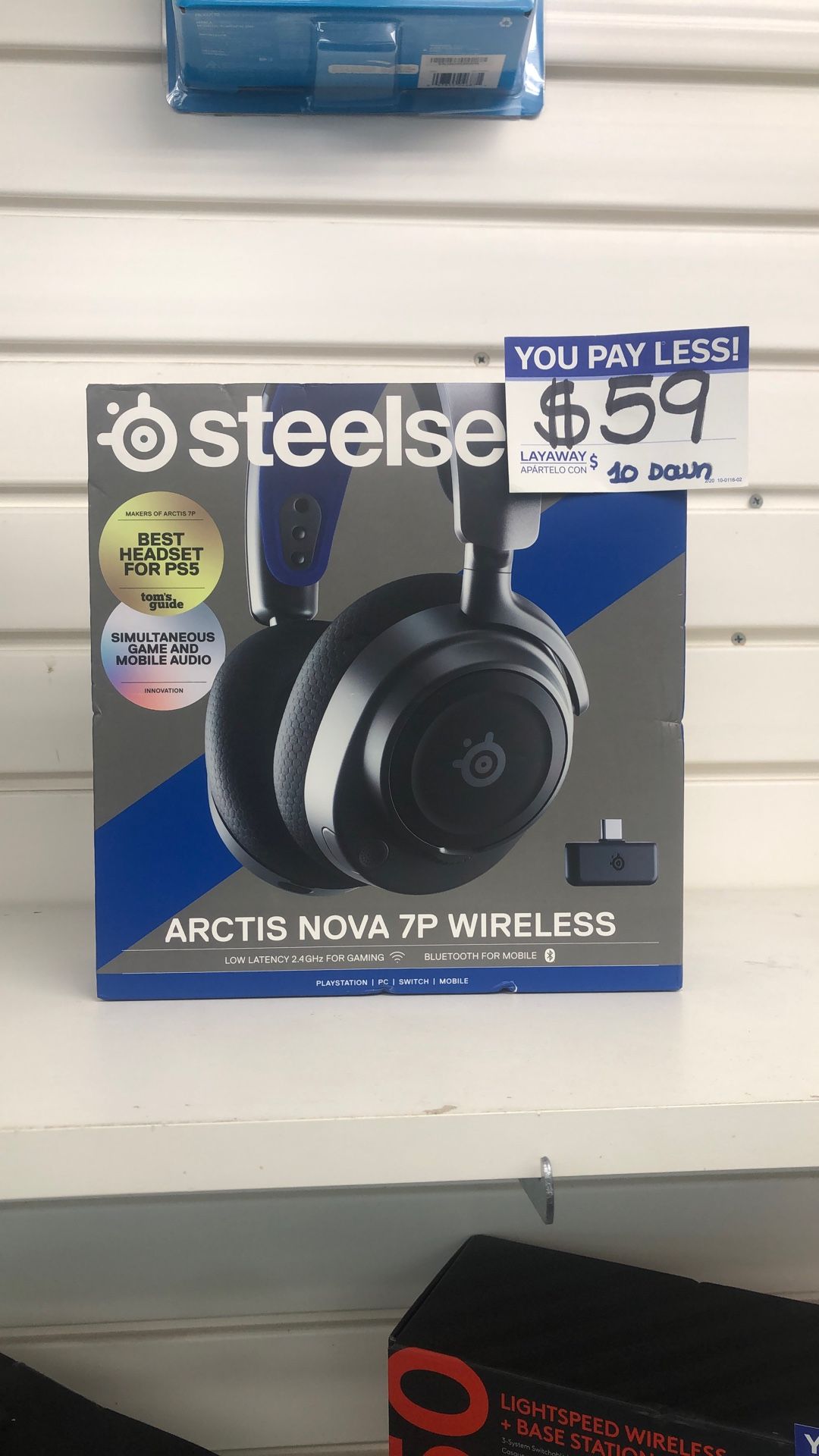 Arctis Nova 7P Wireless PlayStation Headset