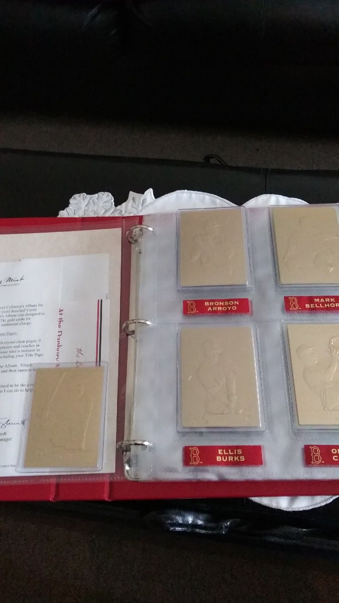 2004 world series 22kt gold Baseball Cards