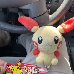 VINTAGE 2005 POKEMON CENTER PLUSLE POKEDOLL  JAPANESE. $80