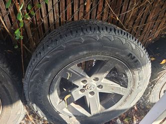 Dodge ram wheel and tires