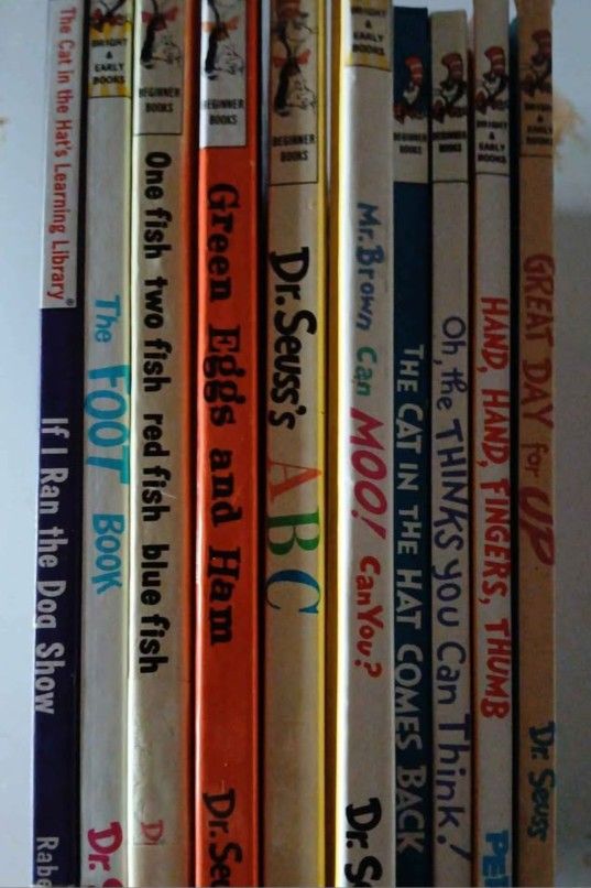 Collection of Dr. Suess books
