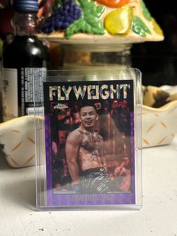 Topps 2026 Chrome UFC Joshua Van Flyweight #66-4 /10