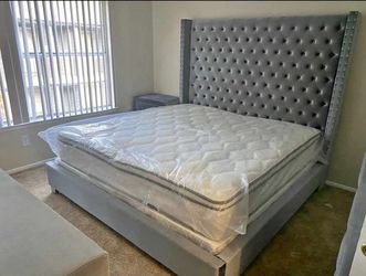 New King bed Wht Matresses for $899