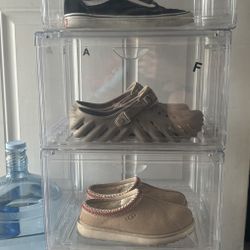 Clear Shoe Boxes