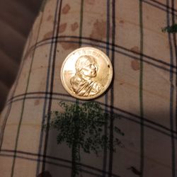 2000 Dollar Coin Sacagawea Cheerio Coin