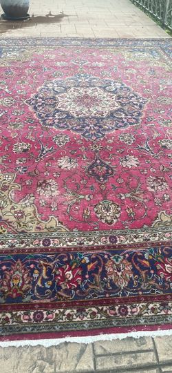 Hand Made Persian Tabriz Large Area Rug