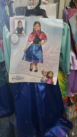 Disney Frozen Anna Child costume 4+ size 4-6x