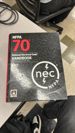 New NFPA 70 National Electrical Code Handbook 2023
