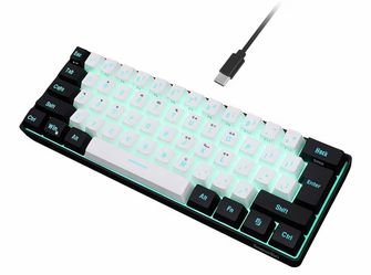 Snpurdiri 60% Wired Gaming Keyboard