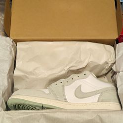 Nike Air Jordan 1 Low SE White/Seafoam-Sail 