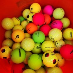 25 Colored Golf Balls