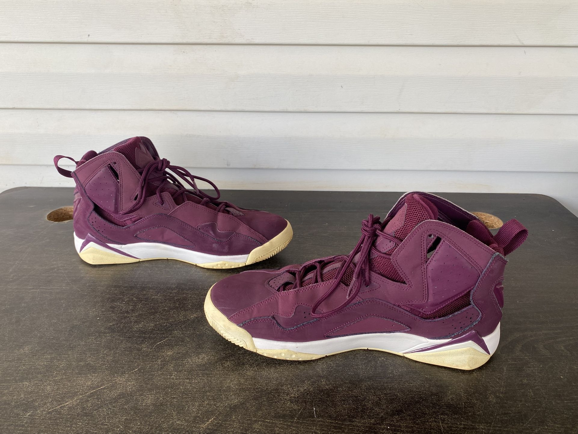 Nike Air Jordan True Flight Bordeaux 342964 625 Men SZ 13 Burgandy