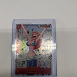 One Piece Nami Manga Japanese Op01-016