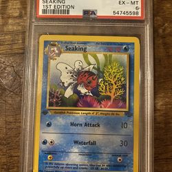 Seaking 1999 Jungle #46 Graded PSA 6
