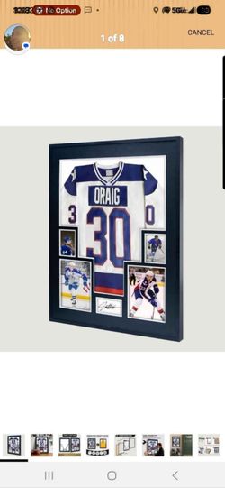 Jersey Display Frame Shadow Box UV Acrylic Sports Memorabilia Case