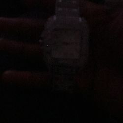 Iced out watch