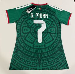 Adidas Mexico green women Jersey of Gil Gilberto Mora