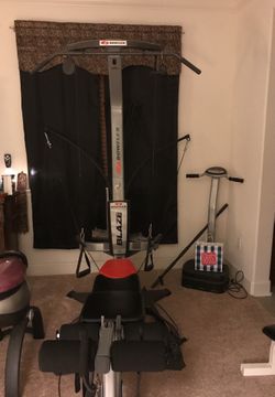 Bow flex blaze home gym