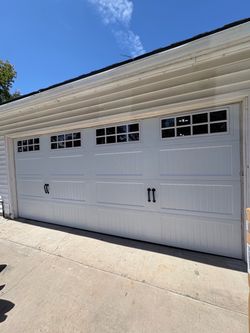 Garage doors