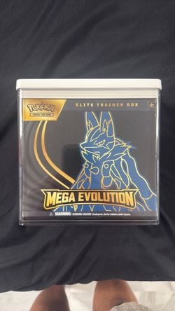Pokemon mega evolutions etb w case