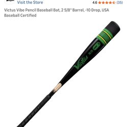 2 Victus Vibe Pencil Baseball Bat 