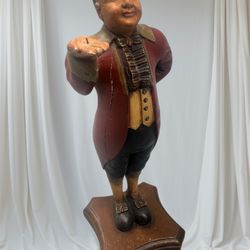 Very Unique Vintage Butler Statue