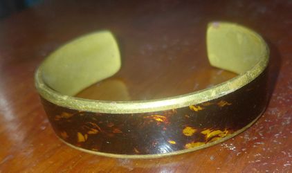 Vintage Sergio Lub California Designer Cuff Bracelet