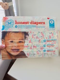 Size 4 Honest diapers