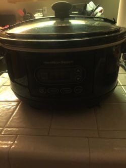 Crock pot/slow cooker