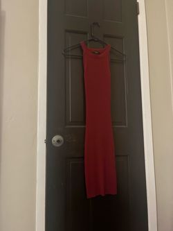 Sleeveless Red Dress