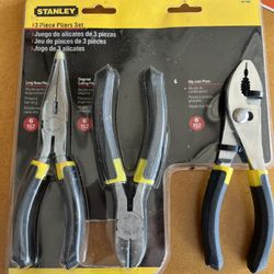 Stanley 3 Plier Set