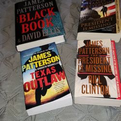 Paperback  Books By James Patterson $4&$6