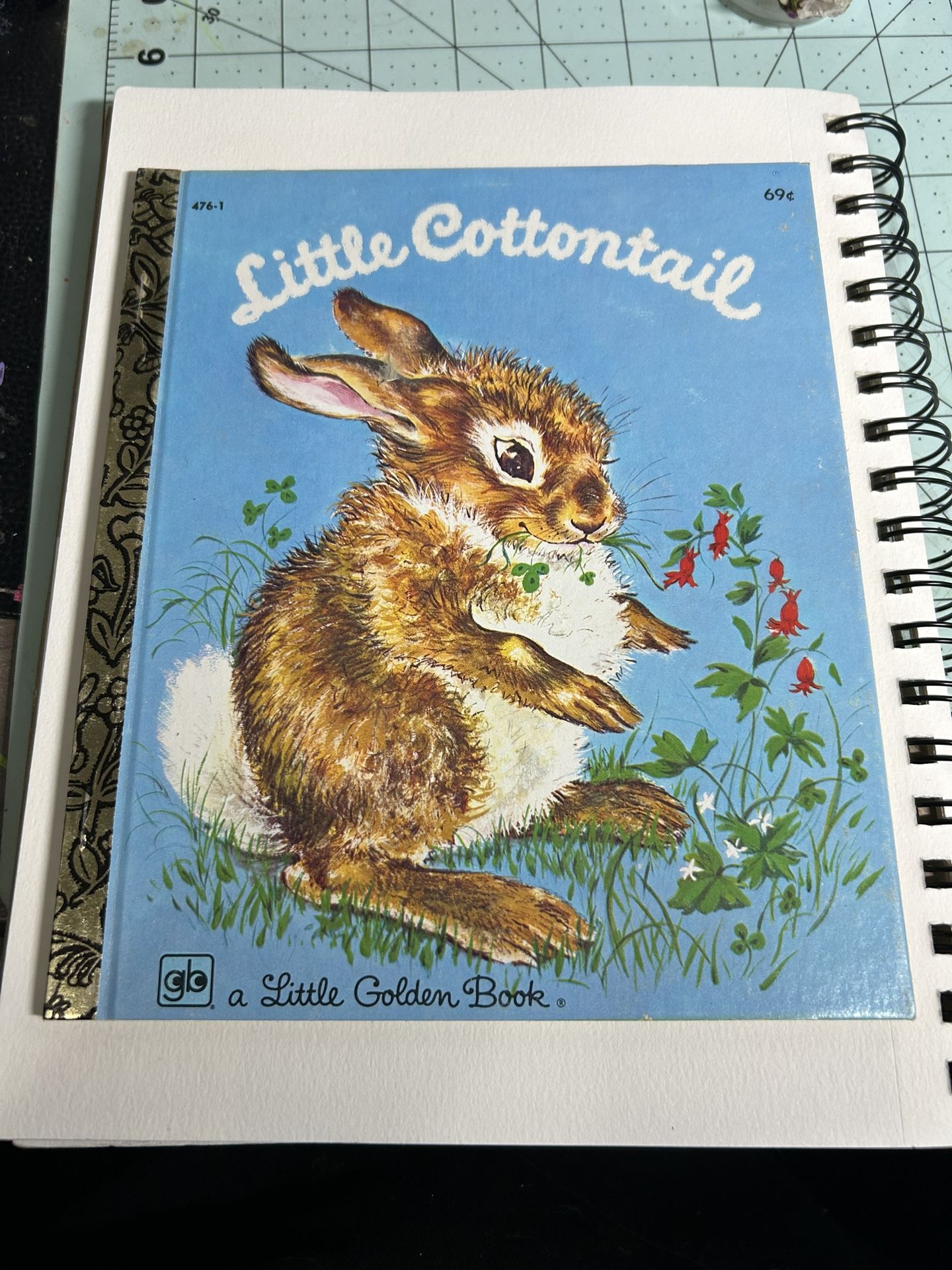 1979 A Little Golden Book Little Cottontail