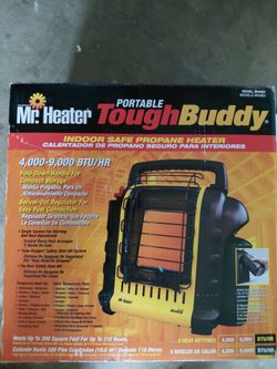 Mr  Tough Buddy portable space heater camping gear