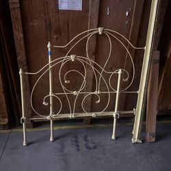 Antique Twin Iron Bed Frame 