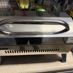 Marine Stainless Grill. Force 10. Good Condition. Lightly Used. Has Mount And Bag. Uses Smaller Coleman Style Propane Bottles. New Retails For $240+ 
