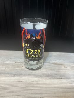 Ozzy Osbourne Glass Cup