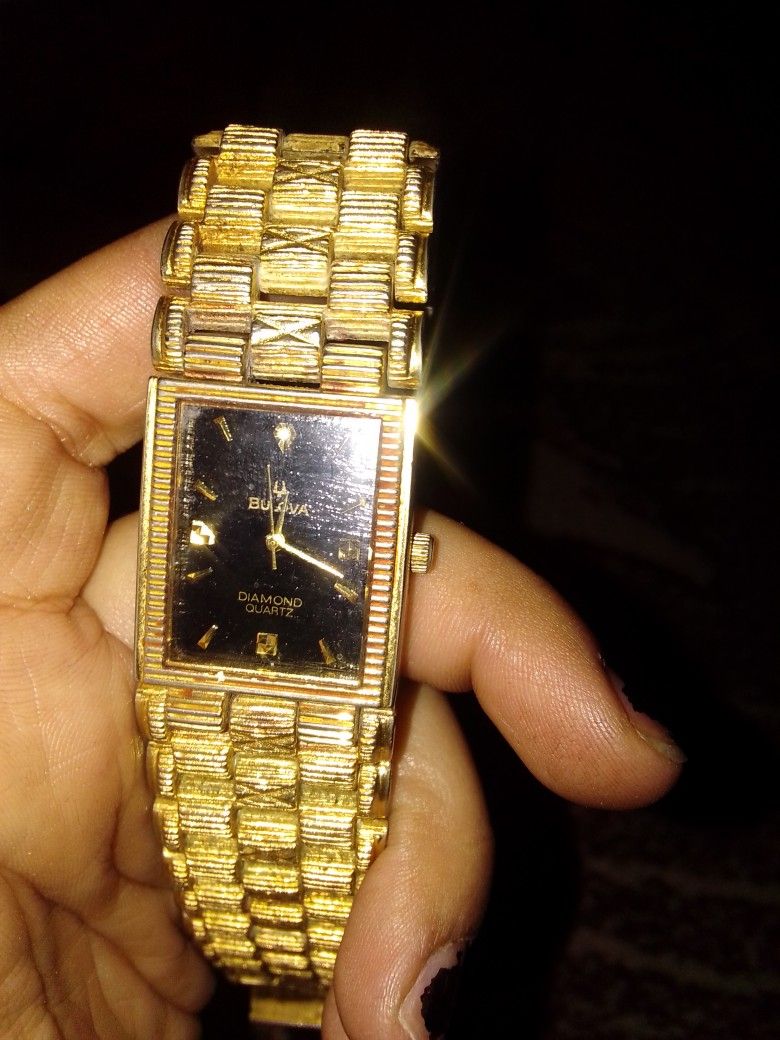 Bulova 18k shop gold