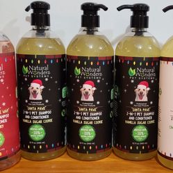 Natural Dog Shampoos 5 Brand New