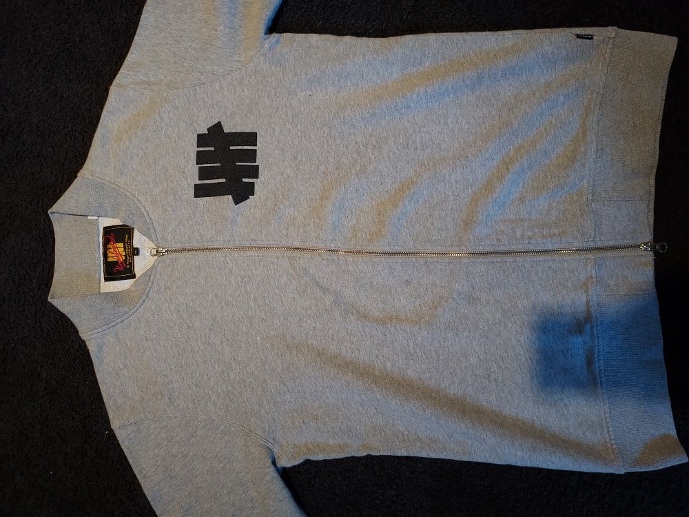 Undefeated Zip Up Sweater